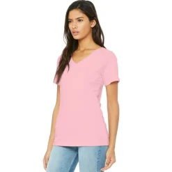 BELLA+CANVAS® Women's Short Sleeve V-Neck T-Shirt