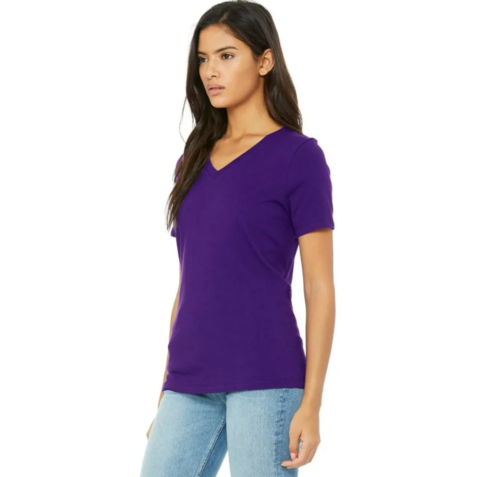 BELLA+CANVAS® Women's Short Sleeve V-Neck T-Shirt