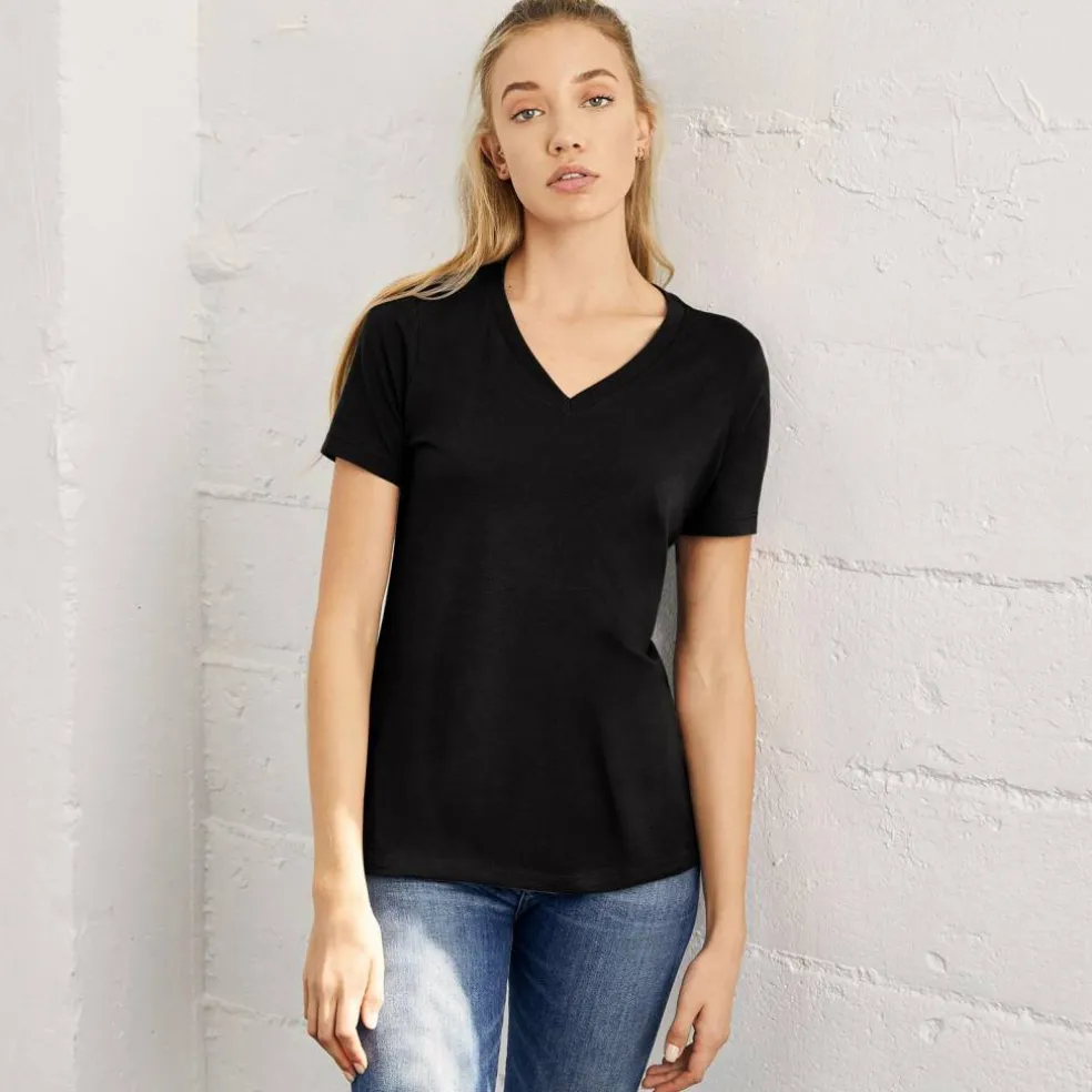 BELLA+CANVAS® Women's Short Sleeve V-Neck T-Shirt