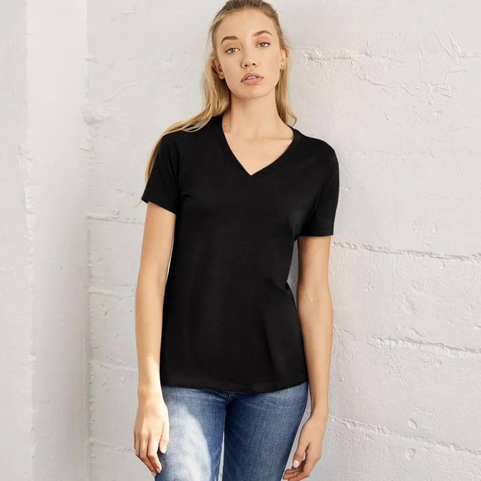 BELLA+CANVAS® Women's Short Sleeve V-Neck T-Shirt
