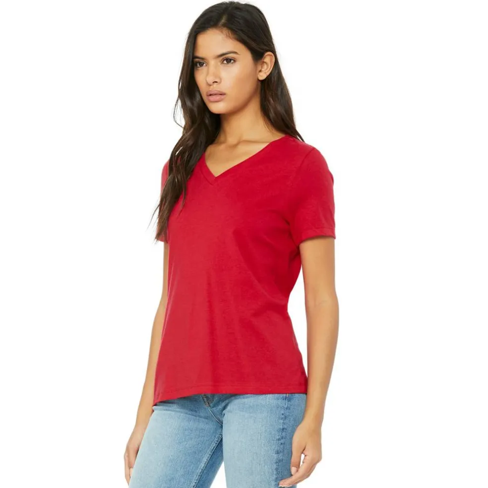 BELLA+CANVAS® Women's Short Sleeve V-Neck T-Shirt