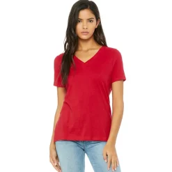 BELLA+CANVAS® Women's Short Sleeve V-Neck T-Shirt