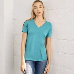 BELLA+CANVAS® Women's Short Sleeve V-Neck T-Shirt