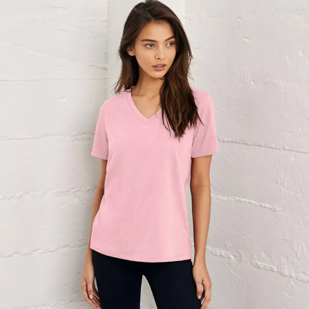 BELLA+CANVAS® Women's Short Sleeve V-Neck T-Shirt