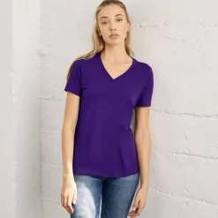 BELLA+CANVAS® Women's Short Sleeve V-Neck T-Shirt