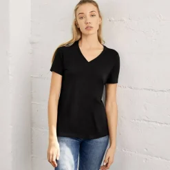 BELLA+CANVAS® Women's Short Sleeve V-Neck T-Shirt