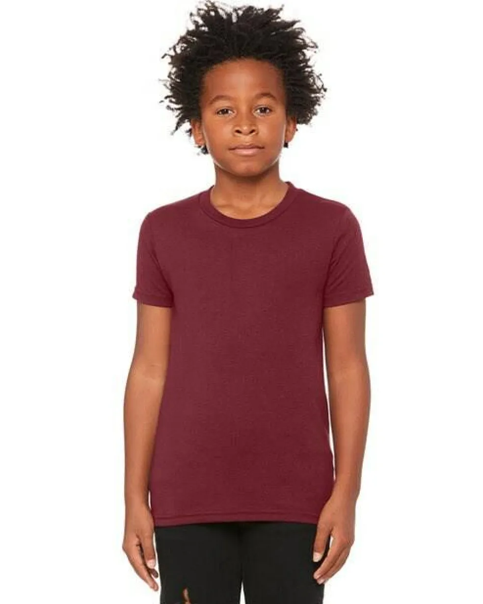 BELLA + CANVAS Youth Triblend Tshirt Free Shipping