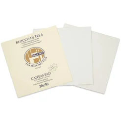 Belle Arti Acrylic Primed Canvas Pad - 11.8" x 11.8", 10 Sheets