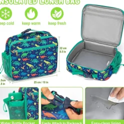 Bento Lunch Box for Kids Toddler Girl with 12OZ Insulated Food Jar