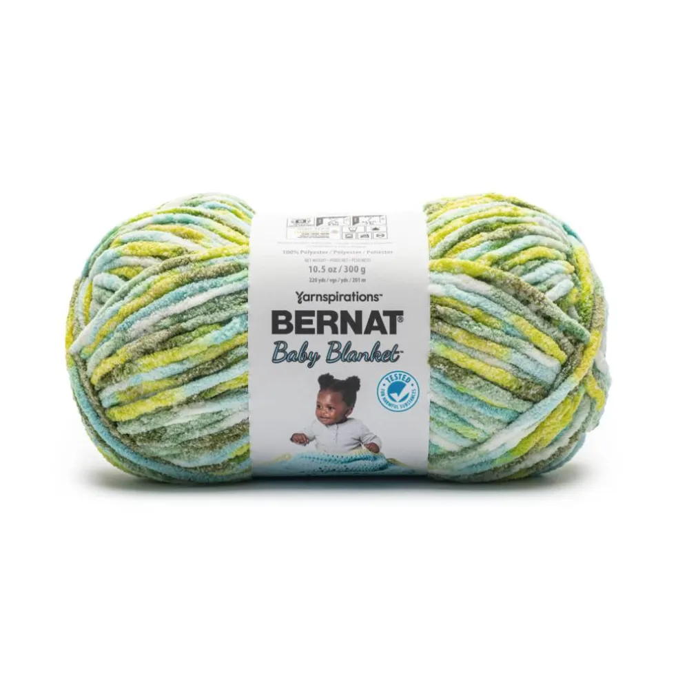 Bernat® Baby Blanket™ Variegates Yarn