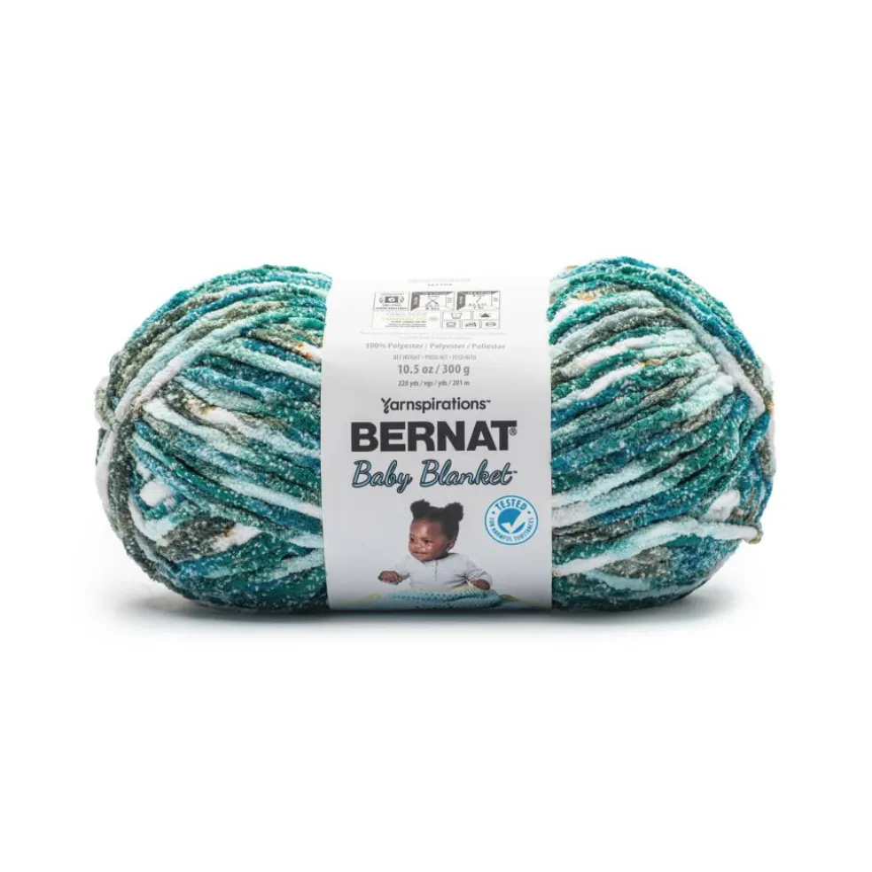Bernat® Baby Blanket™ Variegates Yarn