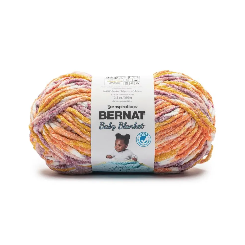 Bernat® Baby Blanket™ Variegates Yarn