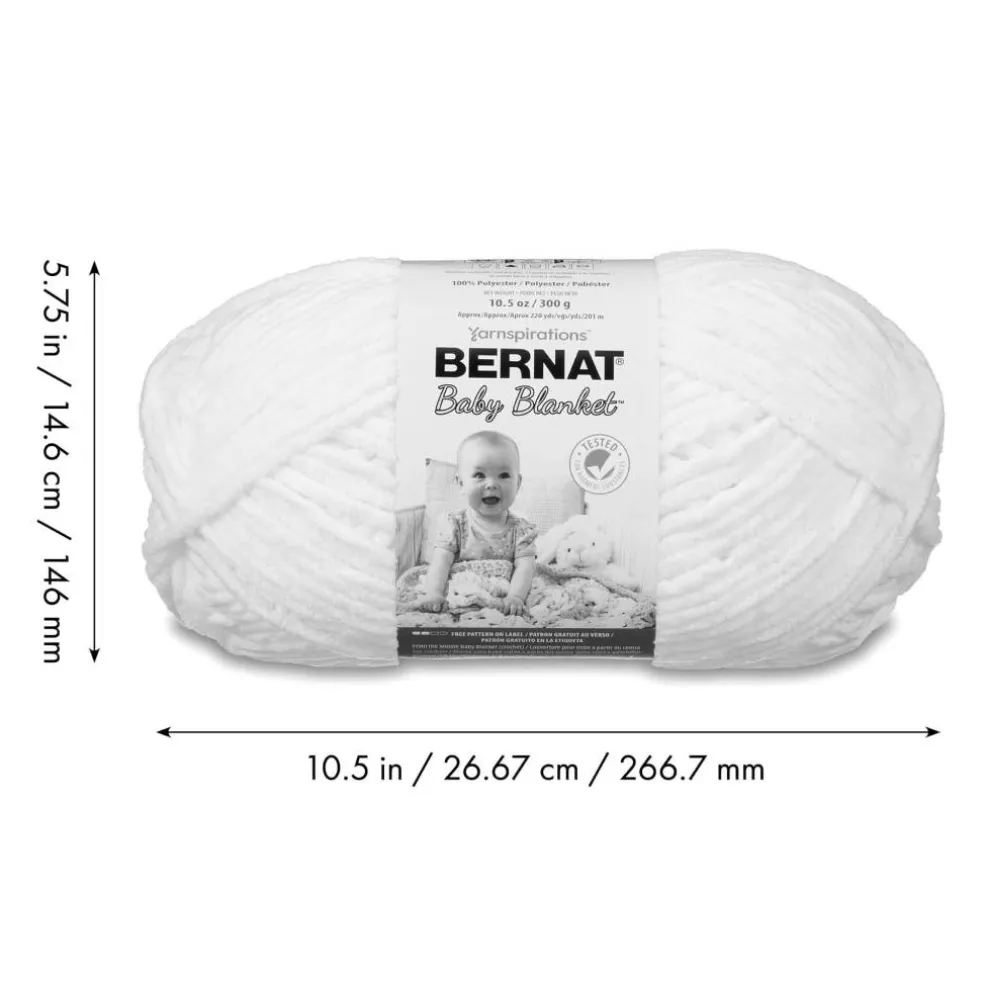 Bernat® Baby Blanket™ Variegates Yarn