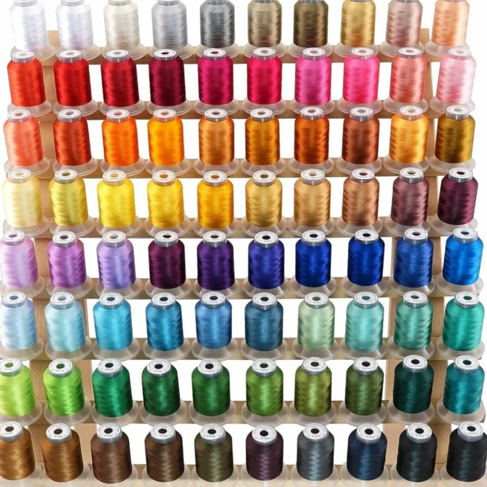 Bernette B79 Sewing & Embroidery Machine Bundle with 130 Thread Spools