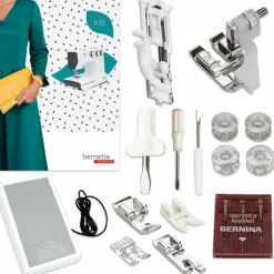 Bernette B35 Sewing Machine with Sewing Thread & 200+ Accessories