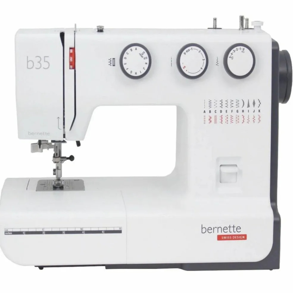 Bernette B35 Sewing Machine with Sewing Thread & 200+ Accessories