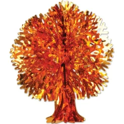 Besitle 13" Metallic Fall Trees, 2ct.