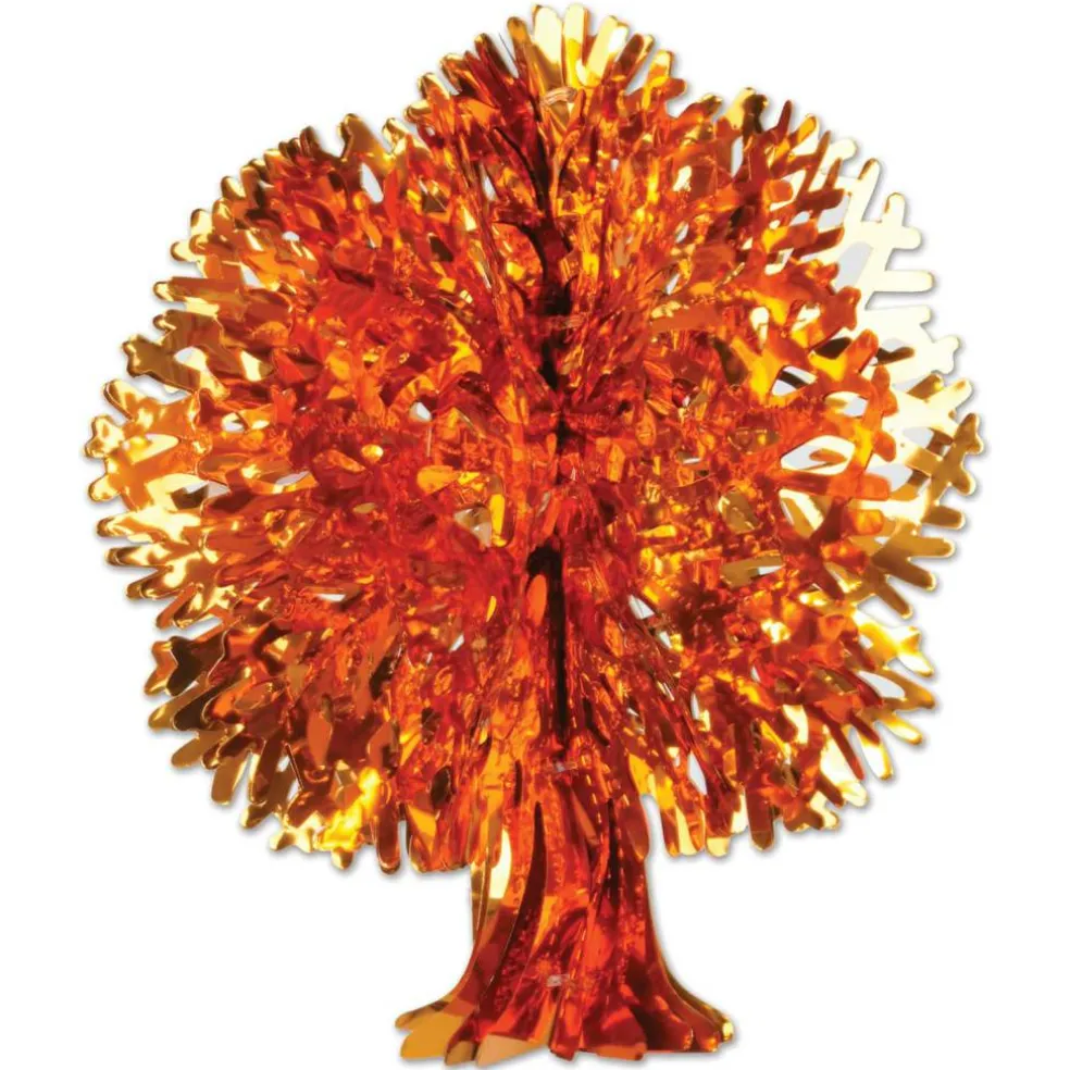 Besitle 13" Metallic Fall Trees, 2ct.