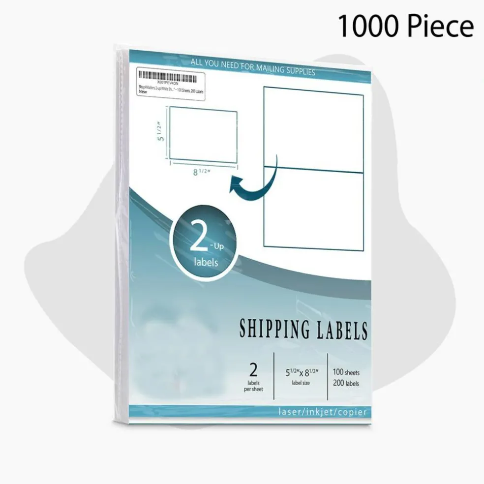 Best Efficient Mailing 3 1/3" x 4" Labels in Convenient 6-Up Mailer Format