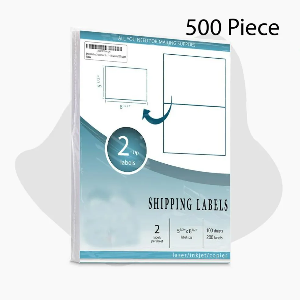 Best Efficient Mailing 3 1/3" x 4" Labels in Convenient 6-Up Mailer Format