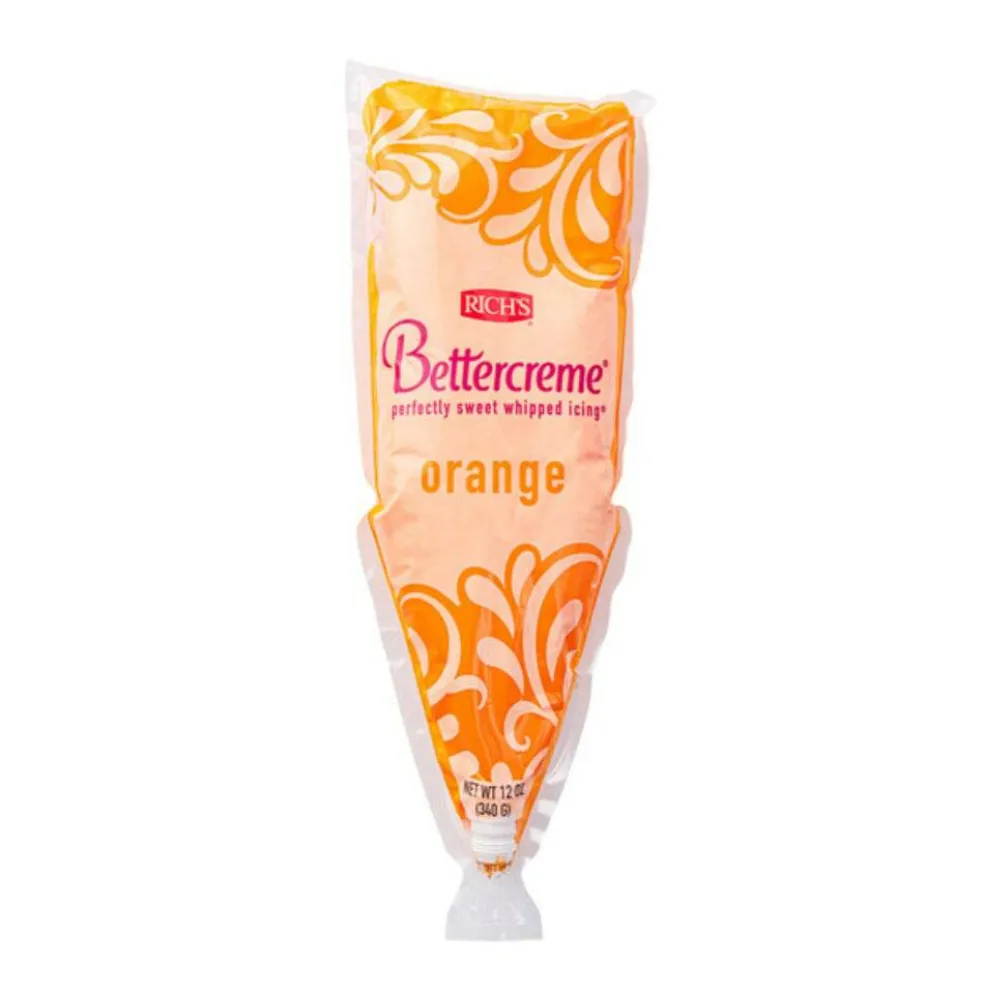 Bettercreme Frozen Orange Icing Bag