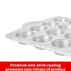 Betty Crocker Carbon Steel 24 Cup Mini Muffin Pan