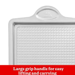 Betty Crocker Carbon Steel Easy Slide 18.5 x 11.5 x 1 Inch Baking Sheet