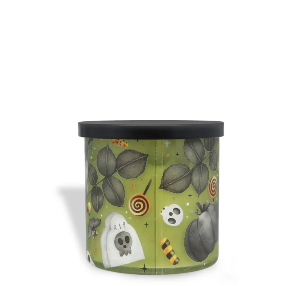 Beware: Graveyard Leaves Scented Halloween Candle (14 oz)