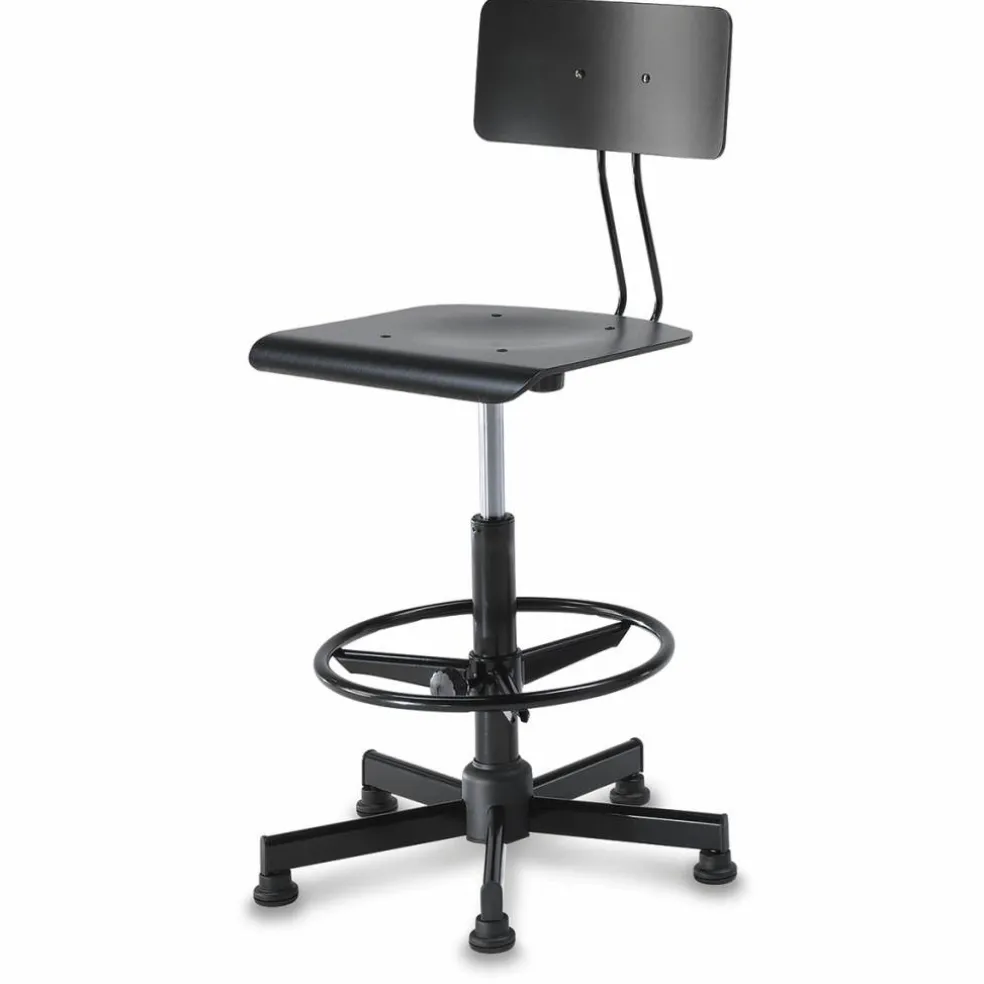 Bieffe Drafting Chair - Black