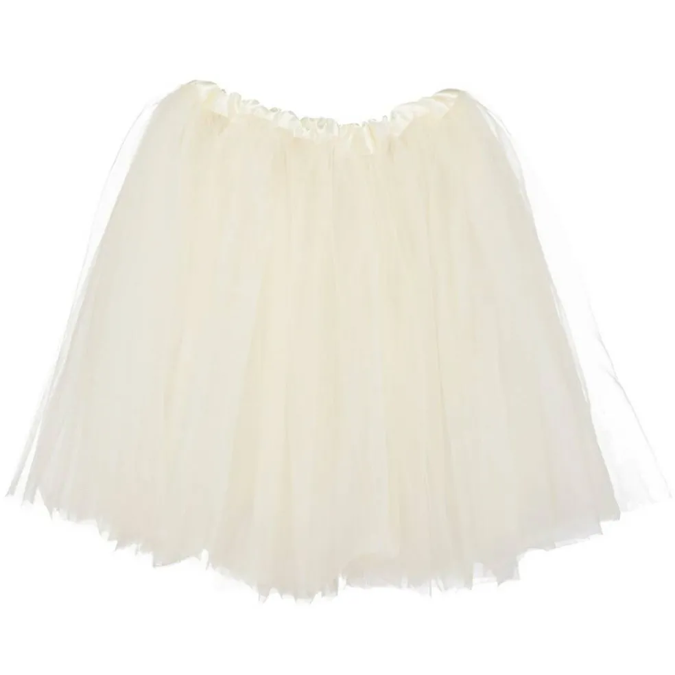 Big Girls Tutu 3-Layer Ballerina Royal Blue