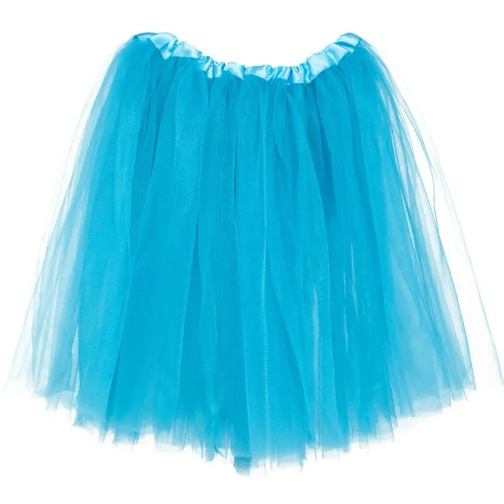 Big Girls Tutu 3-Layer Ballerina Royal Blue