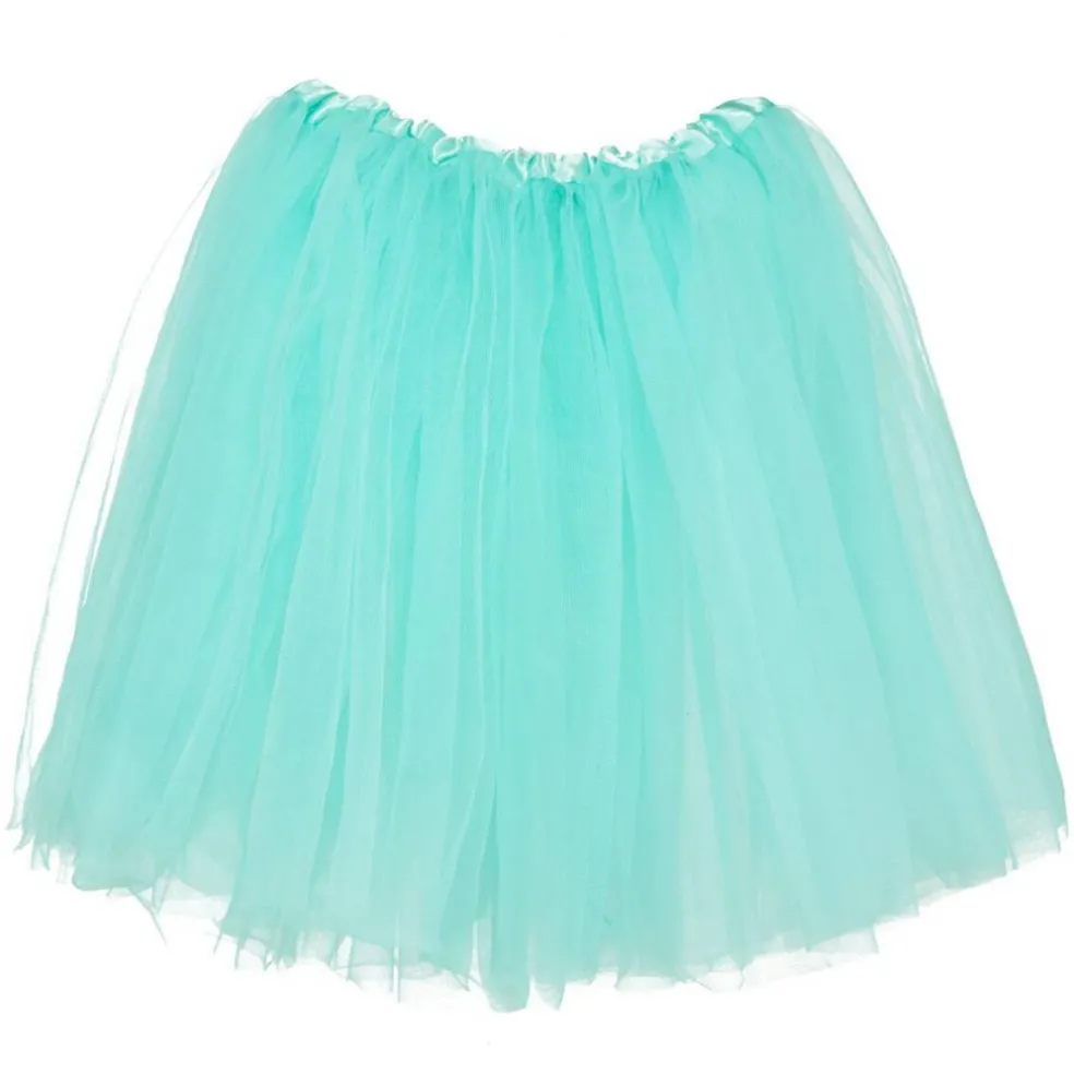 Big Girls Tutu 3-Layer Ballerina Royal Blue