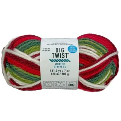 Big Twist® Winter Bulky Stripes Yarn