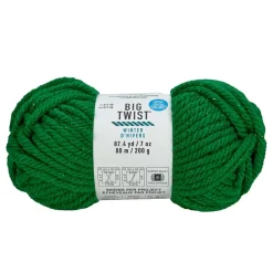 Big Twist® Winter Super Bulky Stripes & Sparkles Yarn