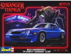 Billy Hargrove’s 1979 Chevrolet Camaro Z/28 "Stranger Things" (2016-Current) TV (Level 4) 1/24 Plastic Model Kit by Revell