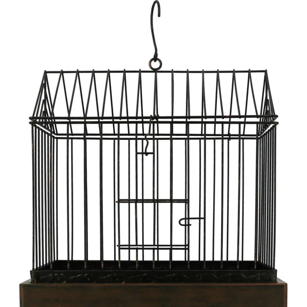 21" Bird Cage Tabletop Décor on Footed Stand by Ashland®