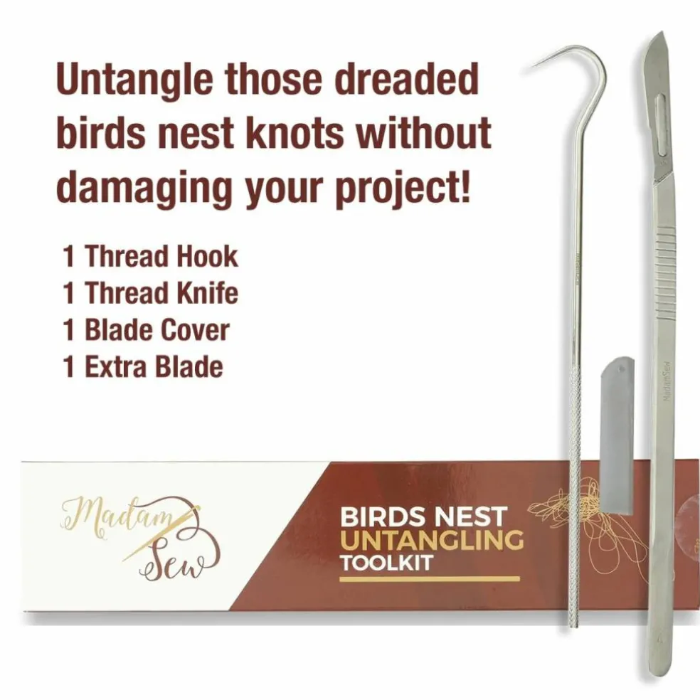 Birds Nest Toolkit - Your Way out of Sewing Machine Birdnesting