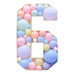 Birthday Number Figure Balloon Filling Box F07M2-21-6