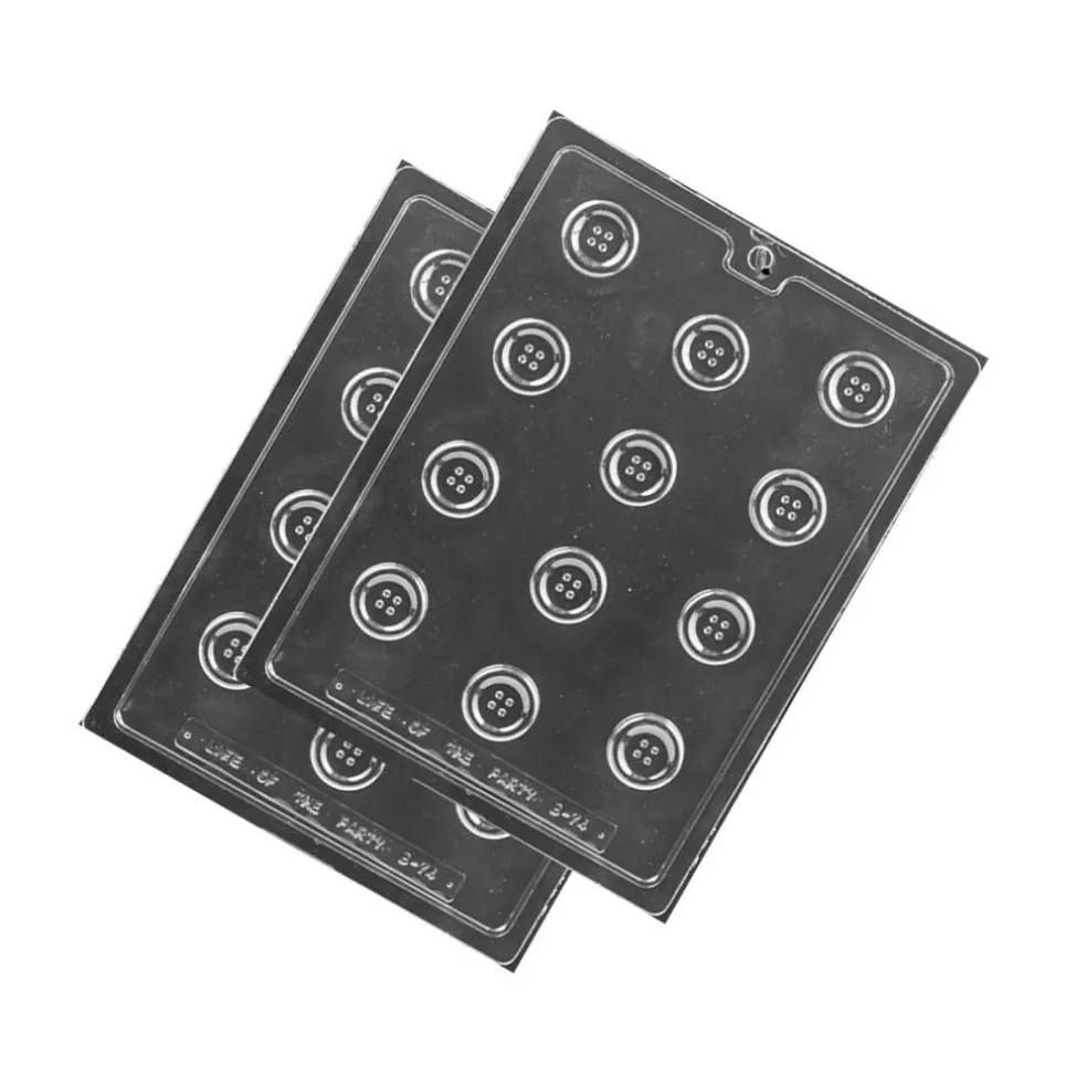Bite Sized Buttons Chocolate Mold