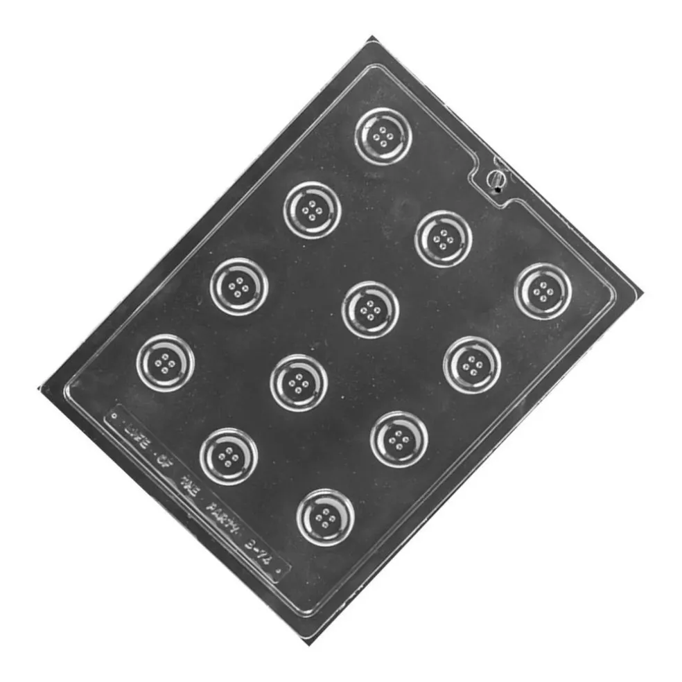 Bite Sized Buttons Chocolate Mold