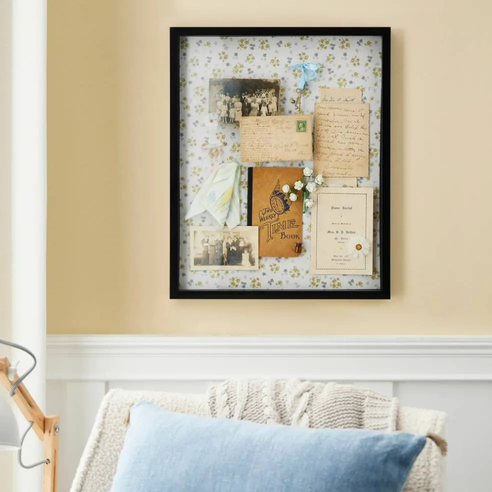 Black Adjustable-Depth Shadow Box by Studio Décor®