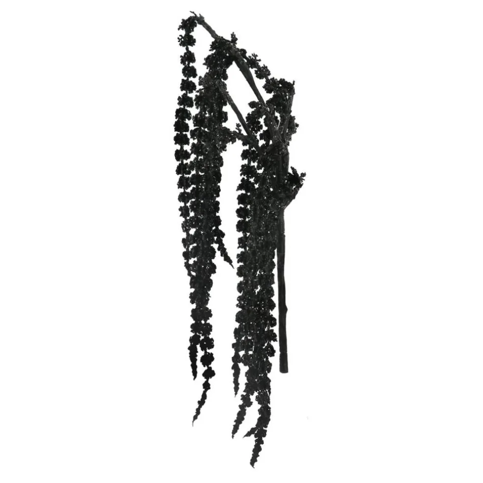13" Black Amaranth with Glitter Dripping Bush by Ashland®
