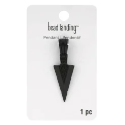 Black Arrow Pendant by Bead Landing™