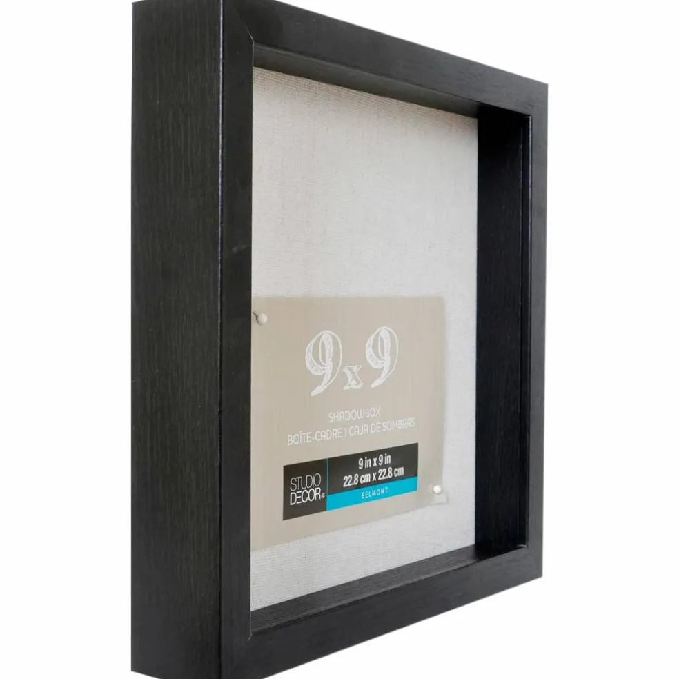 Black Belmont Shadow Box by Studio Décor®