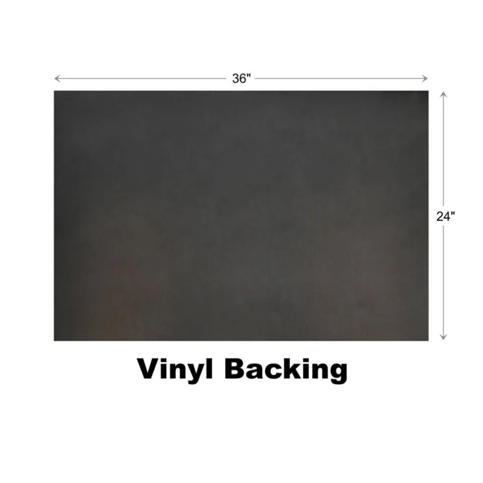 Black Border Monogram Doormat