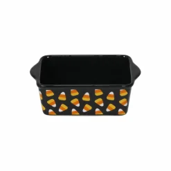 Black Candy Corn Mini Loaf Pan by Makery™