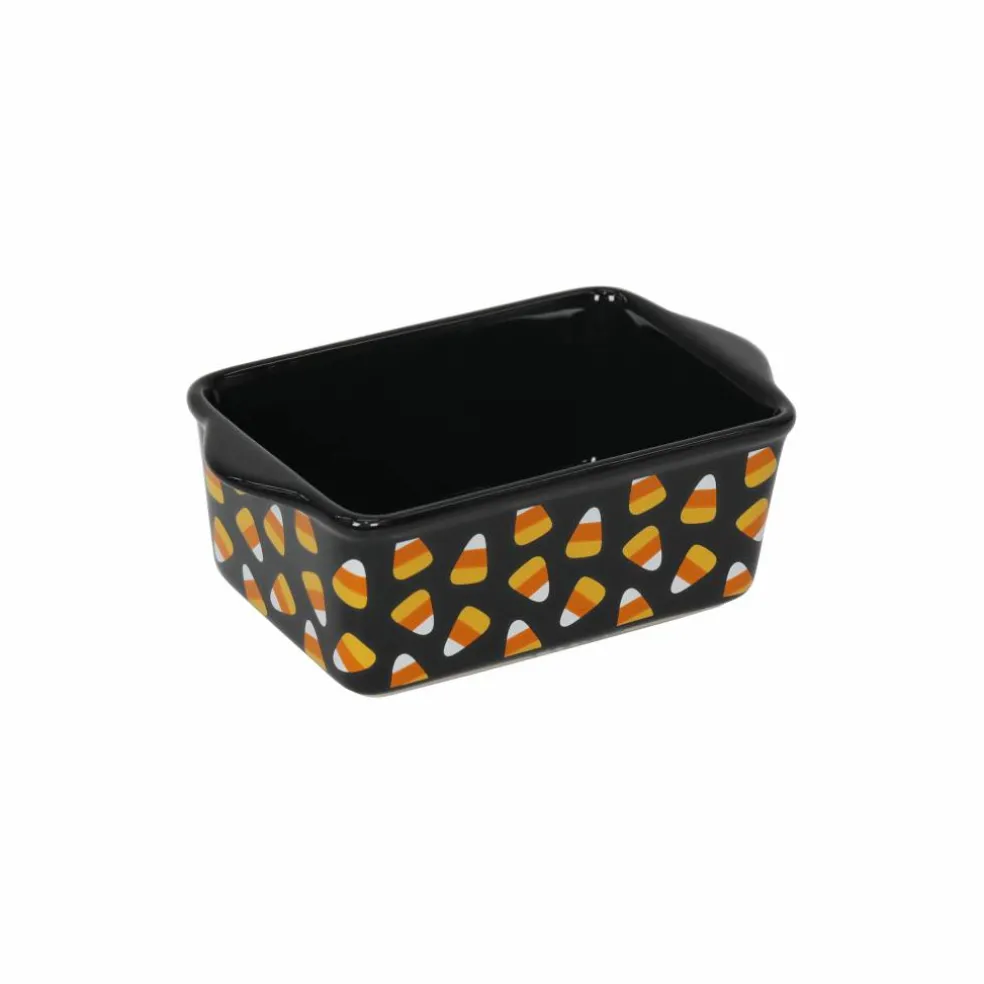 Black Candy Corn Mini Loaf Pan by Makery™