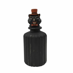 5.5" Black Cat Bottle Tabletop Décor by Ashland®