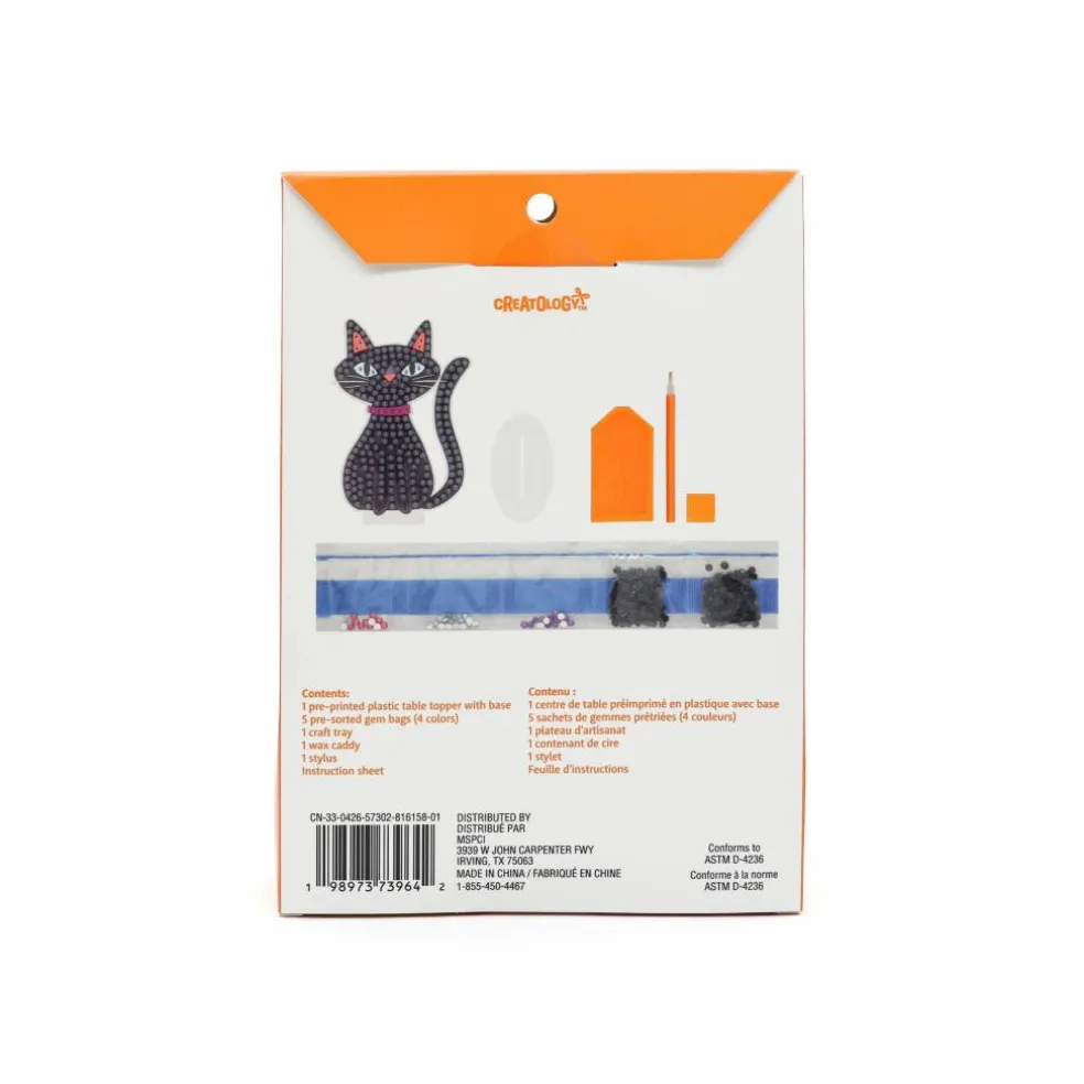 Black Cat Figure Diamond Art Kit by Creatology™