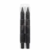 10" Black Cathedral Unscented Taper Candles, 2ct. by Ashland®
